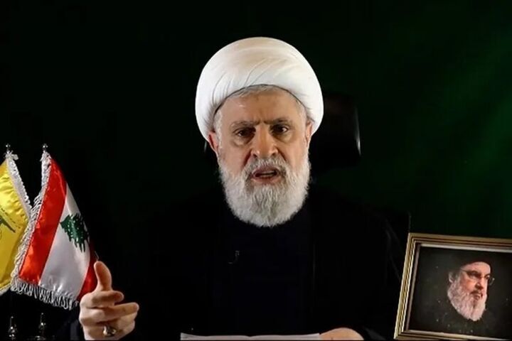 نعیم‌ قاسم: ایران و رهبر انقلاب از مقاومت فلسطین حمایت کردند