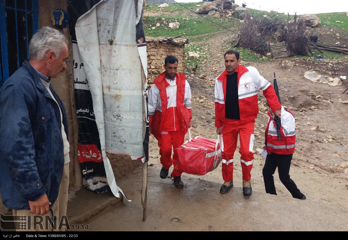 آماده‌باش تیم‌های عملیاتی هلال احمر خوزستان به دنبال هشدار هواشناسی