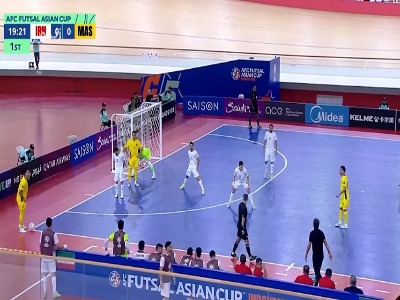 خلاصه بازی فوتسال ایران ۴ - مالزی ۱