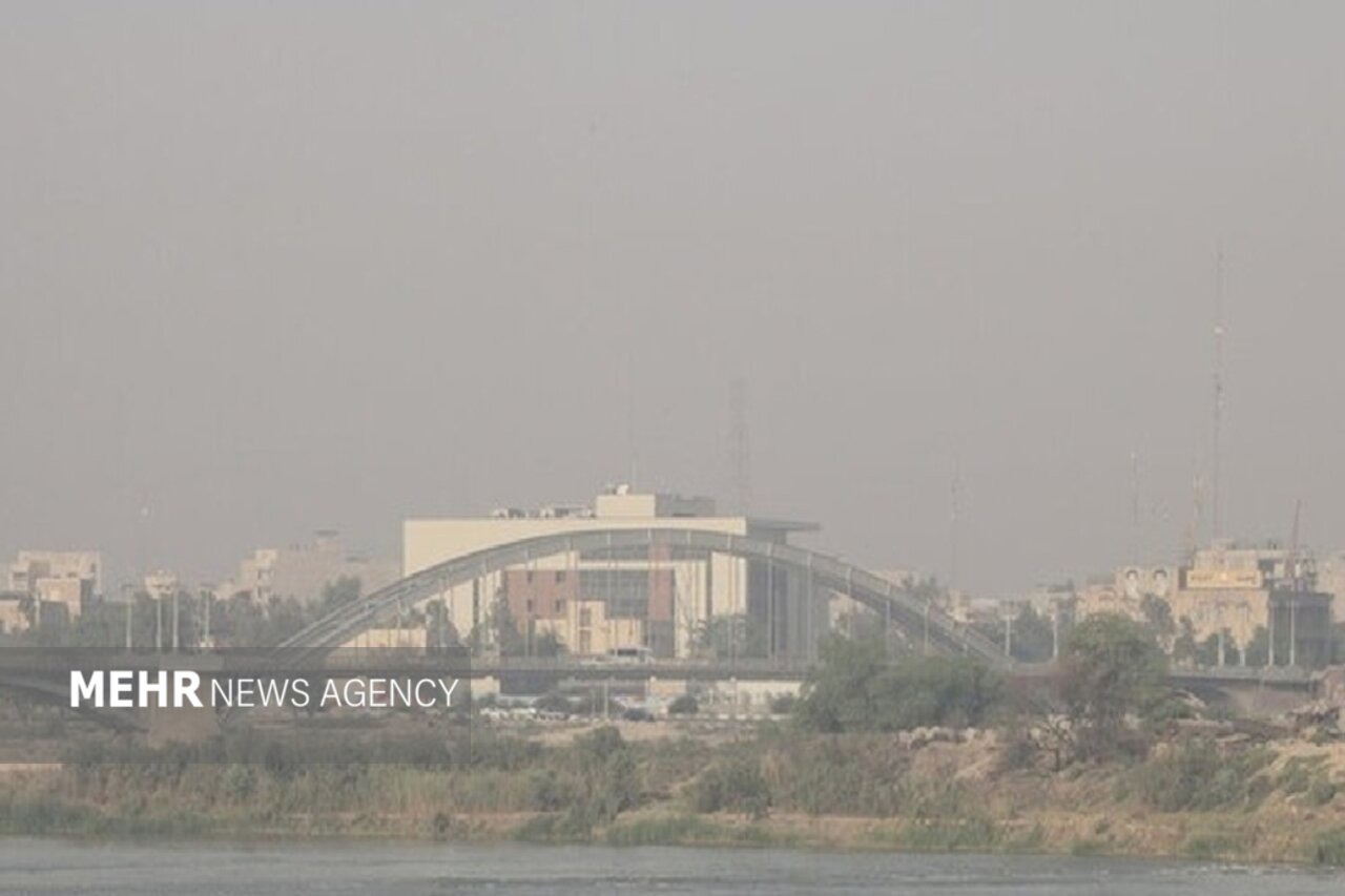 هوای ۸ شهر خوزستان امروز در وضعیت ناسالم قرار گرفت