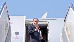 حرکت نمادین هواپیمای حامل وزیر امور خارجه