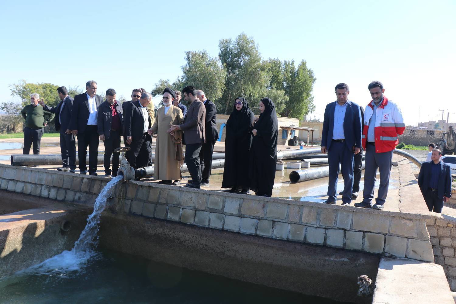 بهره برداری از چند طرح عمرانی در جنت مکان گتوند