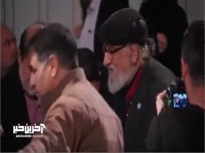 حضور داریوش ارجمند در اختتامیه جشنواره فجر