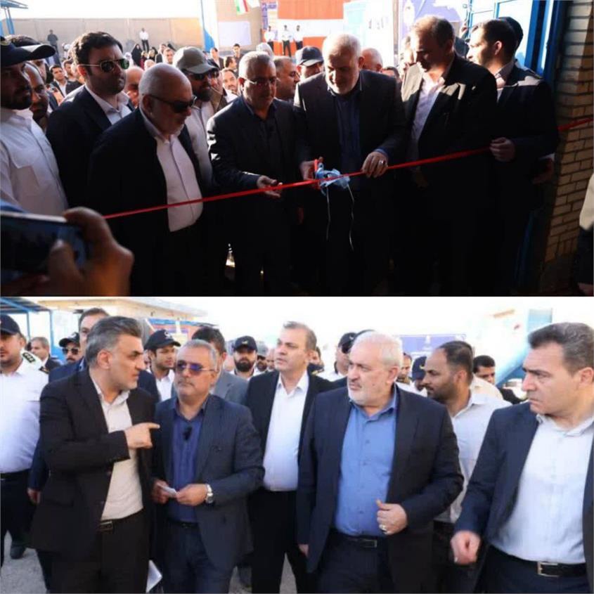 بهره برداری از مخرن ۵ هزار متر مکعبی شهدای بوزی شادگان