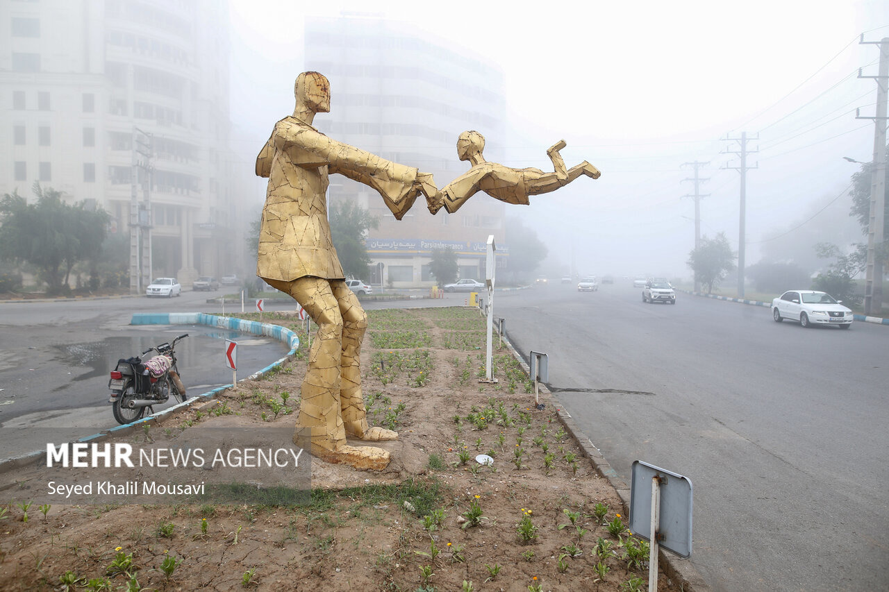 هوای ۳ شهر خوزستان در وضعیت قرمز آلودگی