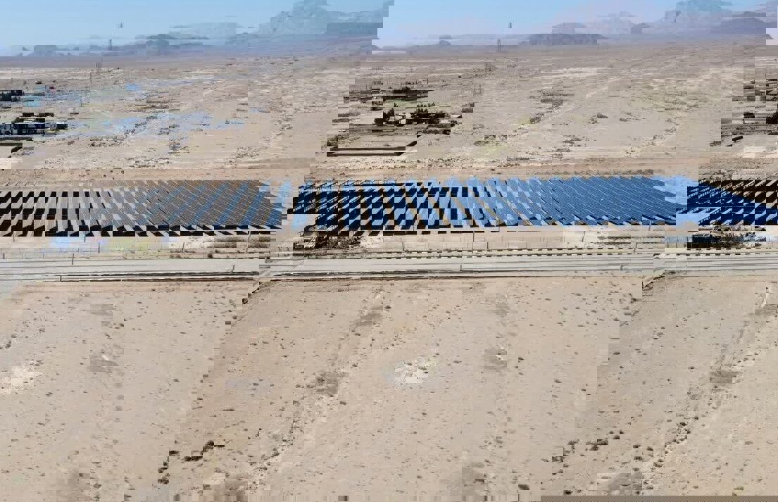 آغاز عملیات اجرایی ۱۷۱ مگاوات نیروگاه خورشیدی در خوزستان با حضور وزیر