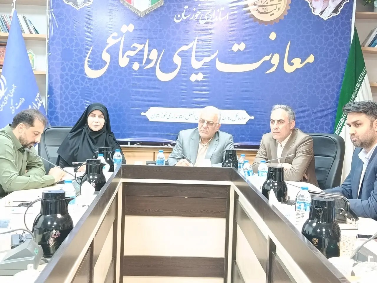 برگزاری جلسه کمیسیون کارگری خوزستان به ریاست معاون سیاسی اجتماعی استانداری