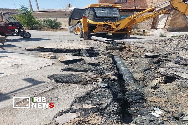 اصلاح و رفع پس زدگی شبکه فاضلاب در بندر ماهشهر