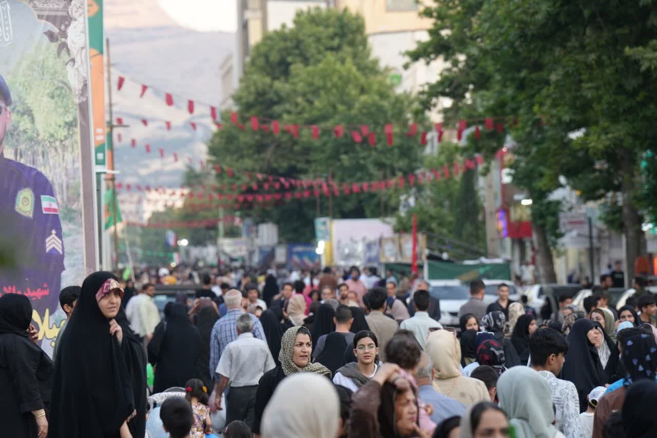 حال و هوای مراسم مهمونی غدیر در اهواز قبل از آغاز