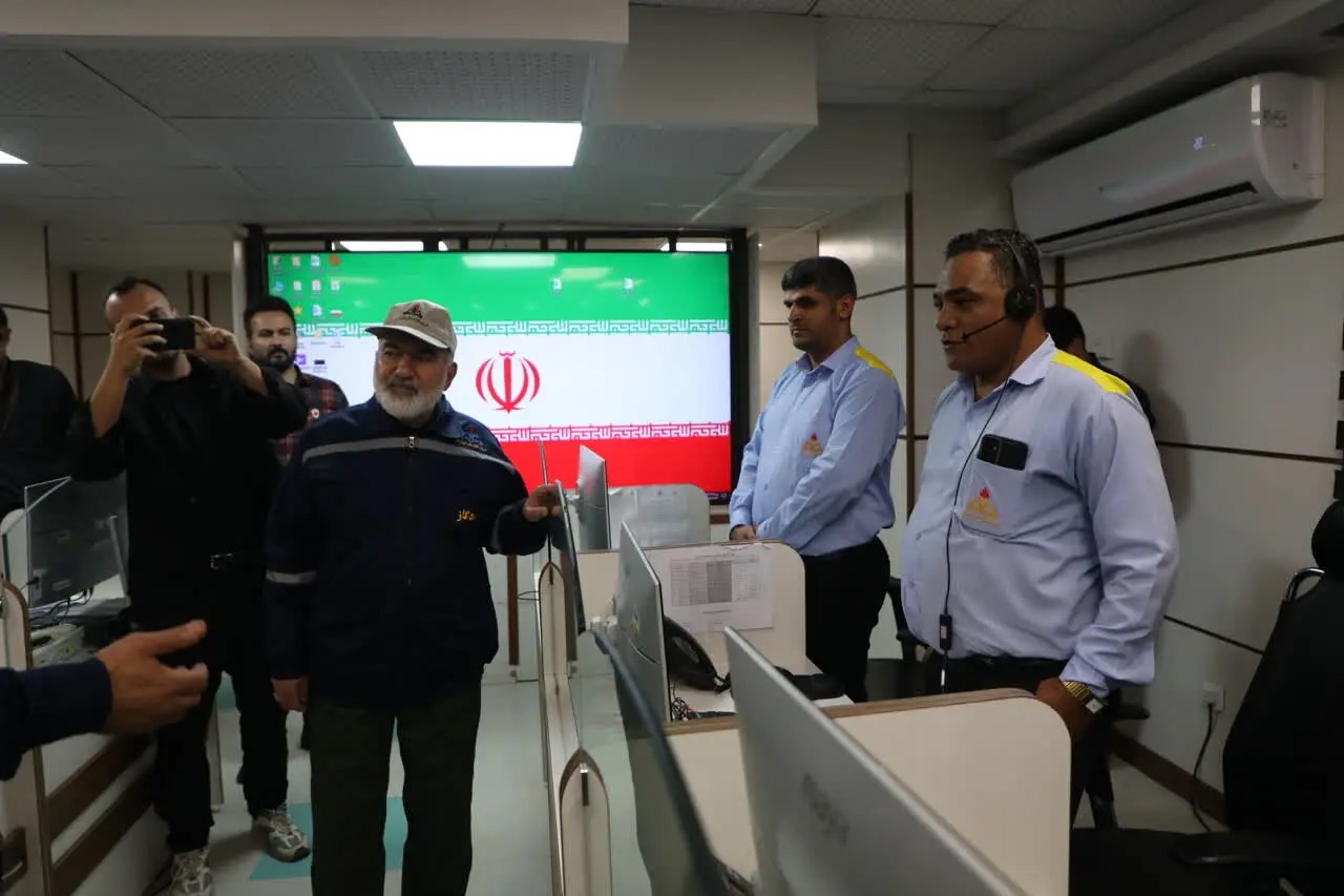 🎬 بازدید میدانی استاندار خوزستان از شرکت گاز استان