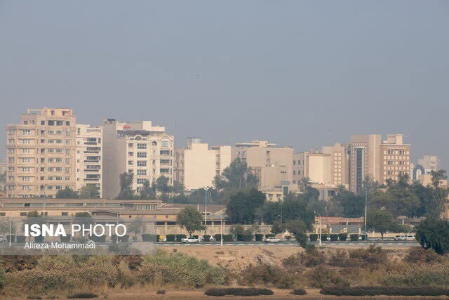 وضعیت «نارنجی» هوا در ۴ شهر خوزستان