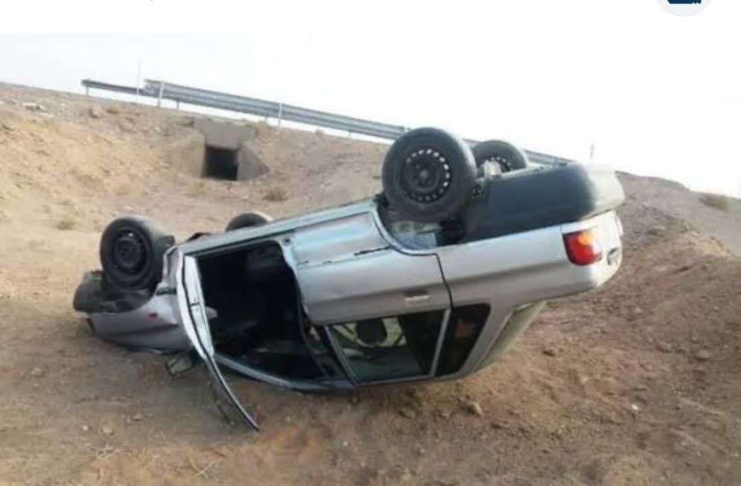 واژگونی خودرو در جاده هفتگل به اهواز با ۳ کشته و ۲ مصدوم