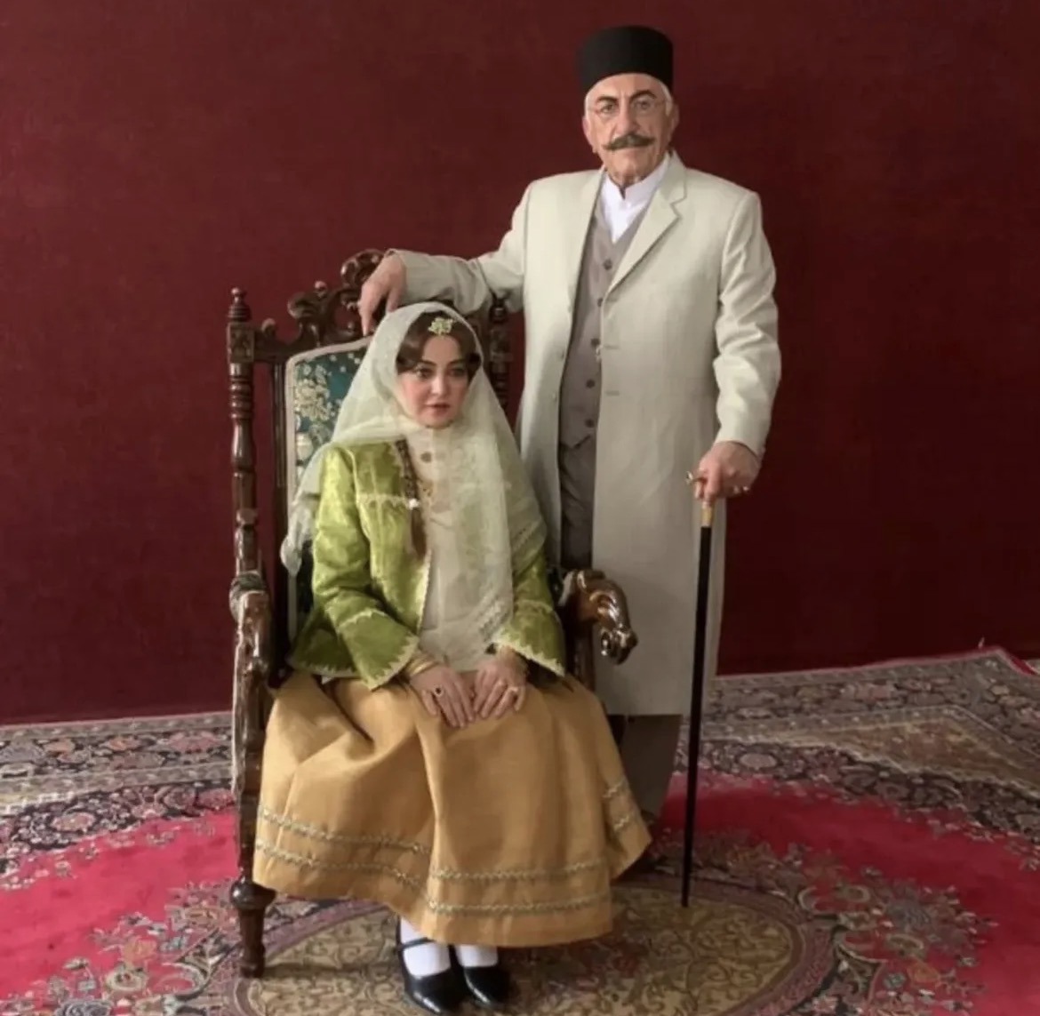 رضا کیانیان و رزیتا غفاری در یک قاب صمیمی
