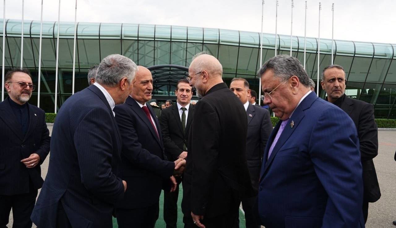 قالیباف باکو را به مقصد تهران ترک کرد