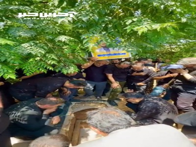 مراسم تدفین فرزاد جمشیدی در قطعه هنرمندان بهشت زهرا