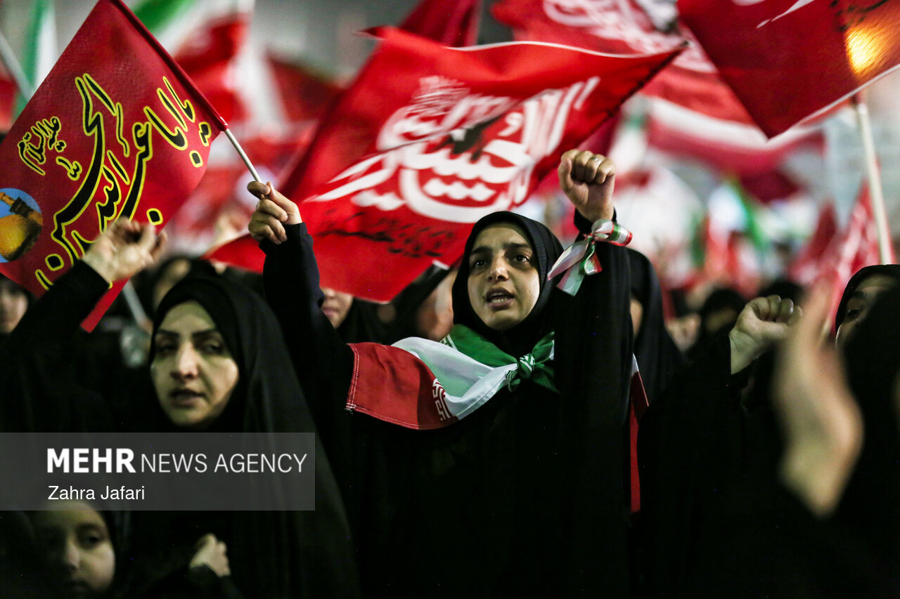 برگزاری مراسم آقای شهید ایران در اهواز