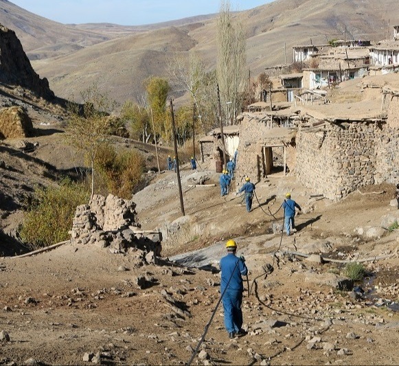 پایان تاریکی در دو روستای سخت‌گذر توه و تله زنگ اندیمشک