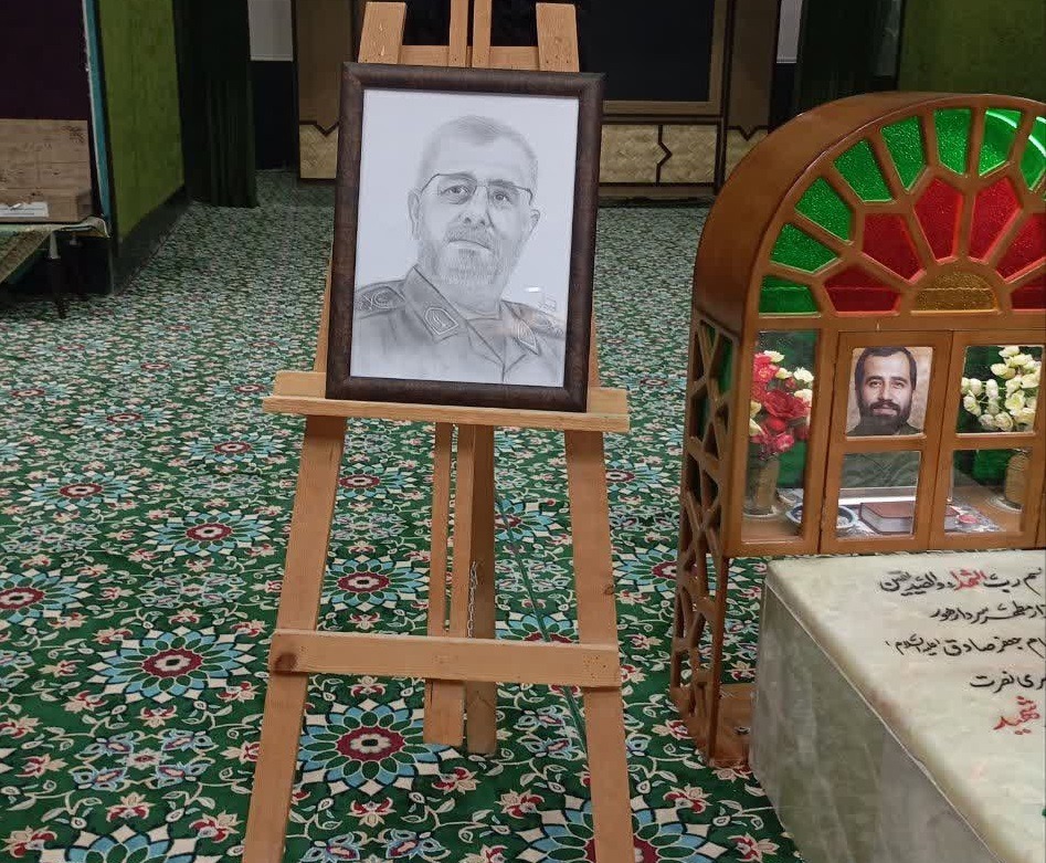 رونمایی از اثر هنری معمار امنیت پایدار در اهواز