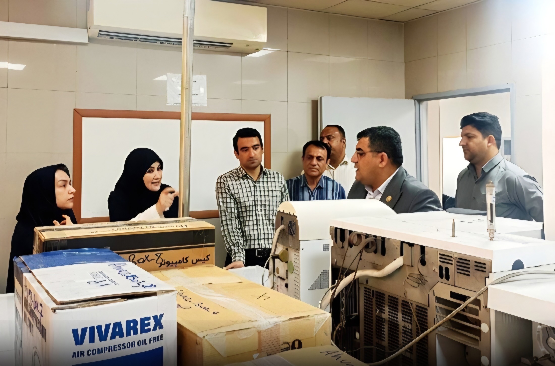تجهیز آزمایشگاه مرجع غذا و داروی اهواز به دومین دستگاه پیشرفته کروماتوگرافی گازی