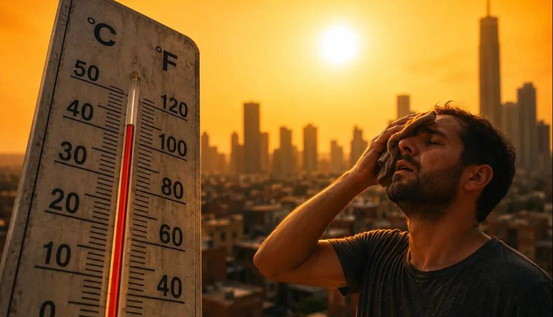 تشدید روند افزایشی دما و وقوع دمای بالای ۵۰ درجه در خوزستان