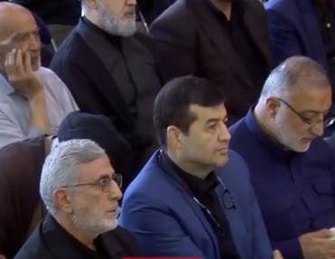 حضور سردار قاآنی در مراسم چهلم آقای شهید ایران | آخرین خبر