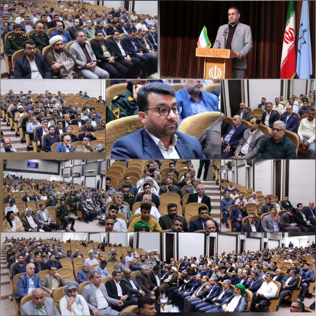 تکریم و معارفه دادستان عمومی و انقلاب شادگان
