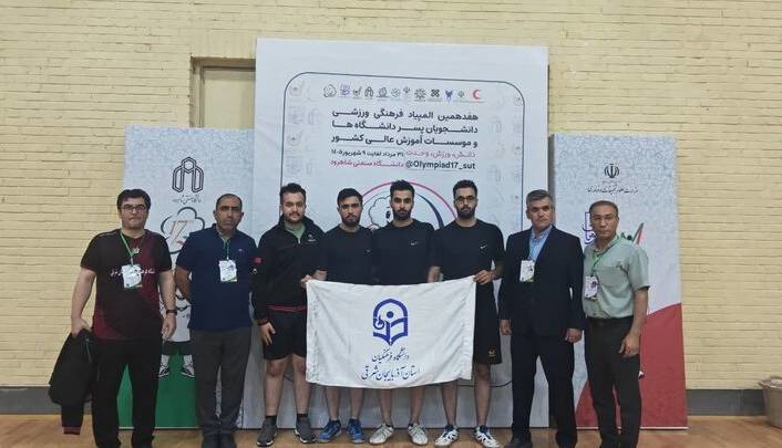 تیم تنیس روی میز دانشگاه فرهنگیان آذربایجان‌ شرقی قهرمان المپیاد دانشجویان کشور شد | آخرین خبر