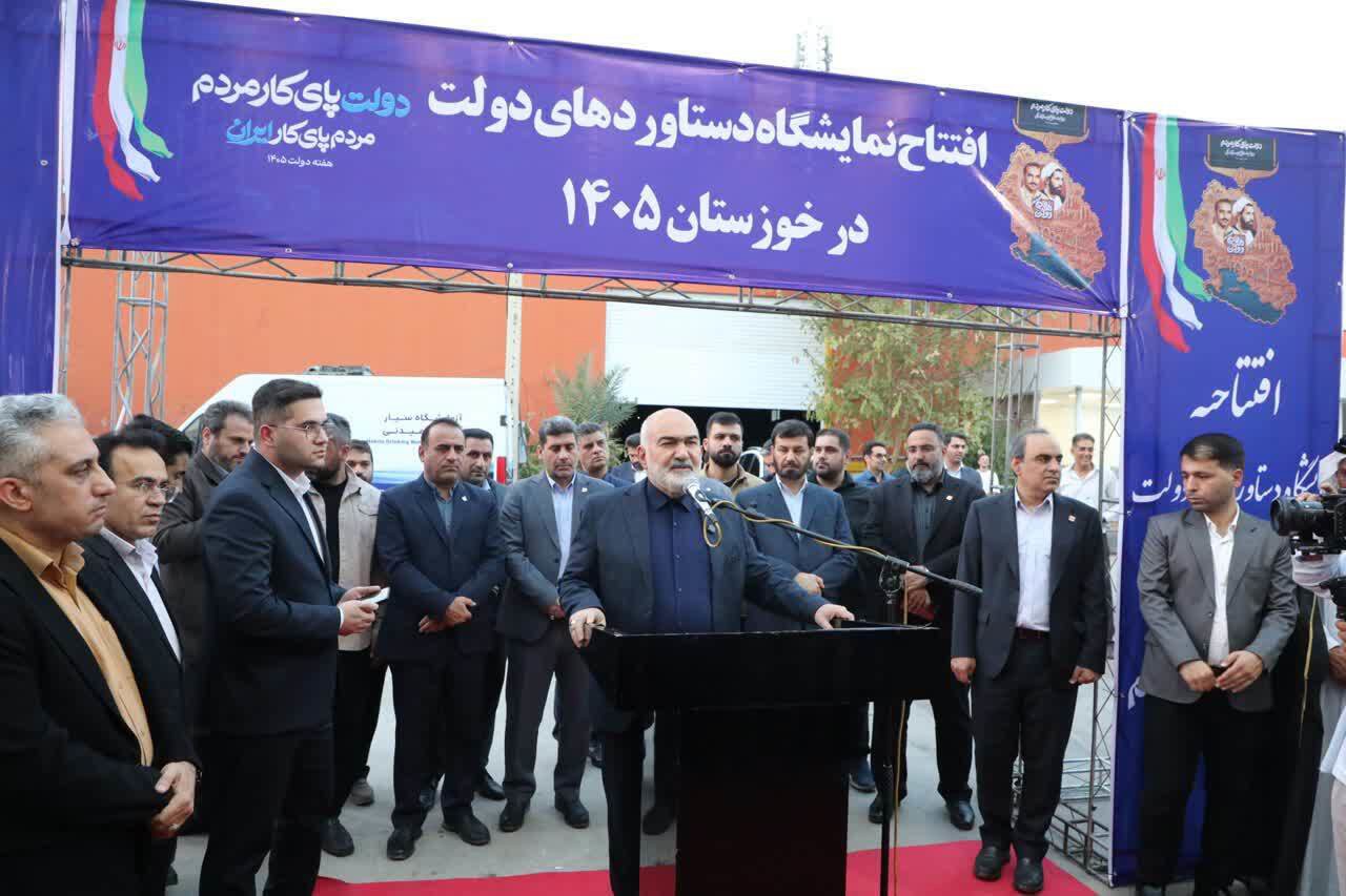 گشایش نمایشگاه دستاورد‌های دولت در خوزستان