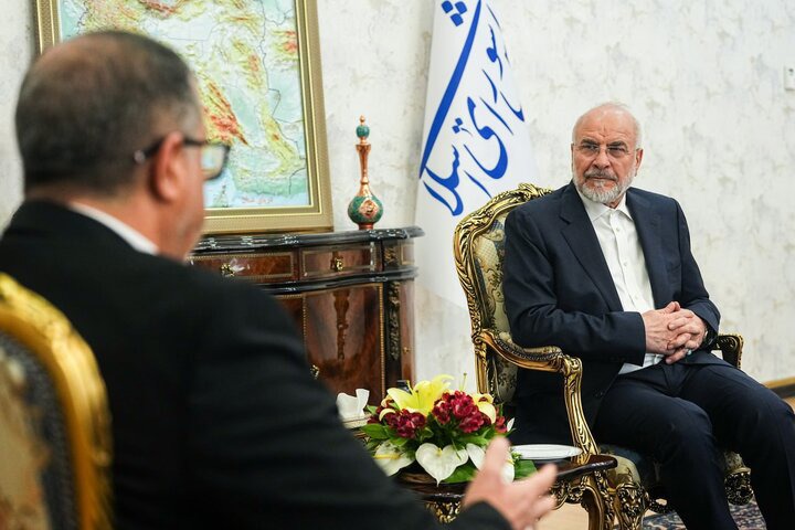 قالیباف در دیدار با مقام جنبش حماس: ایران و جبهه مقاومت در یک مسیر جوهری علیه استکبار قرار دارند
