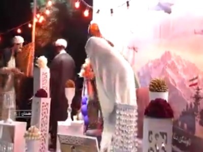جشن عقد زیر سقف قرار‌های شبانه در همدان