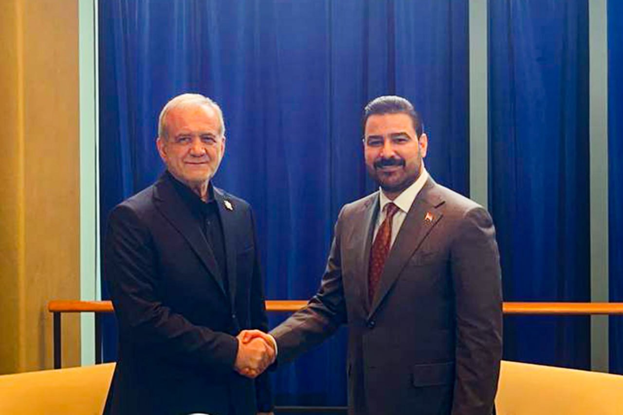 دیدار پزشکیان با نخست وزیر عراق