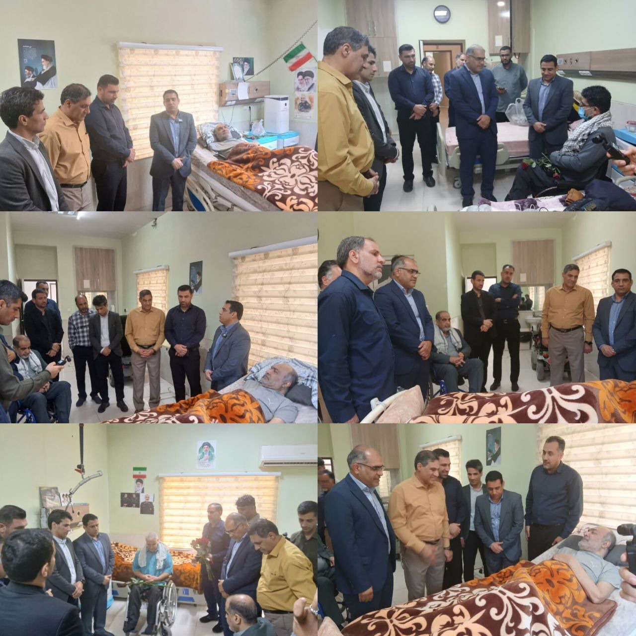 تجلیل جامعه ورزش خوزستان از جانبازان سرفراز استان