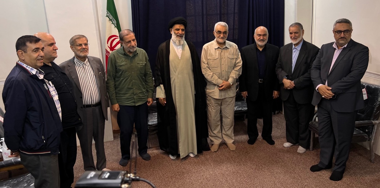 دیدار اعضای کمیسیون امنیت ملی مجلس با نماینده ولی‌فقیه در خوزستان