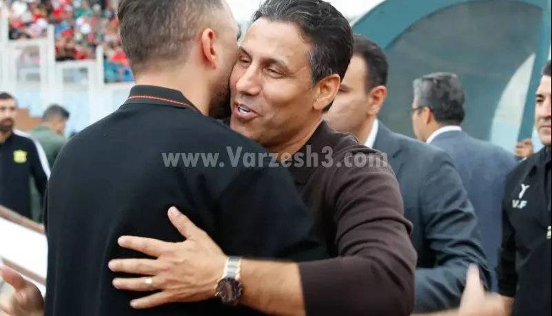 آغوش گرم برای دو هافبک از دو نسل پرسپولیس!
