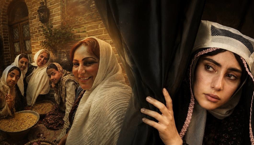 پشت صحنه ای از فصل اول سریال «بامداد خمار»