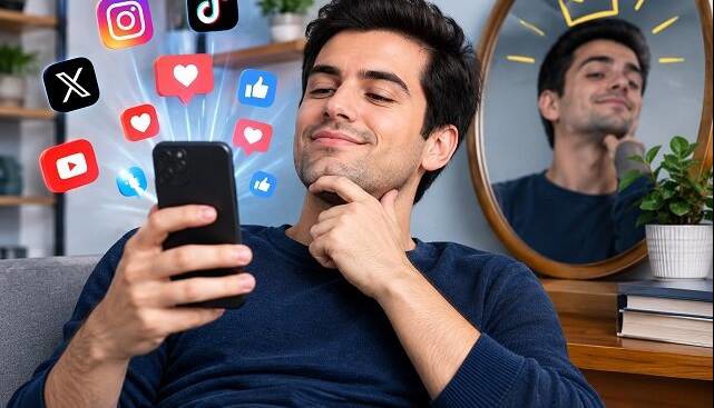 پیوند میان خودشیفتگی و استفاده مشکل‌زا از شبکه‌های اجتماعی