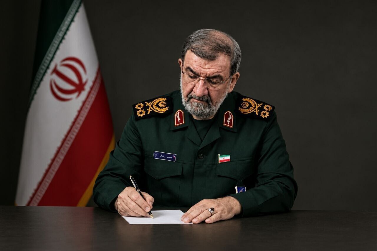 پیام تسلیت سرلشکر محسن رضایی در پی درگذشت پدر امیر سپهبد شهید موسوی