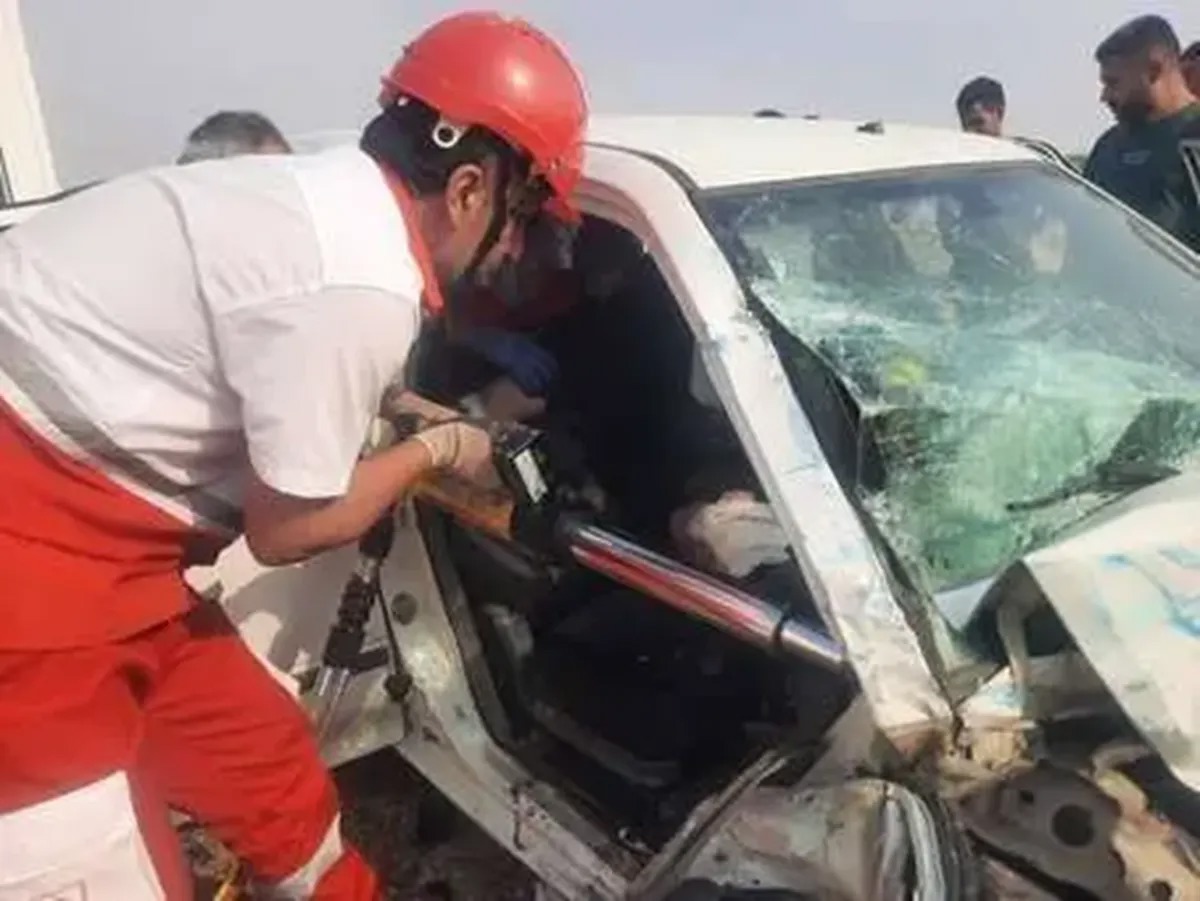 امدادرسانی هلال احمر خوزستان به ۱۳۶ حادثه‌دیده و انتقال ۳۷ مصدوم به مراکز درمانی