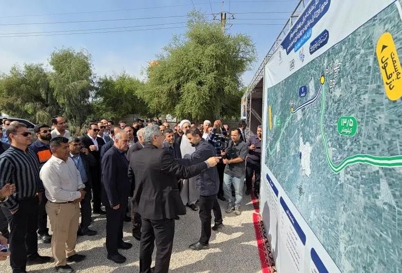 عملیات اجرایی بزرگراه جنوب دزفول آغاز شد